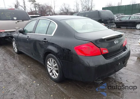 2007 Infiniti G35X z USA, uszkodzony, nr VIN JNKBV61FX7M801570